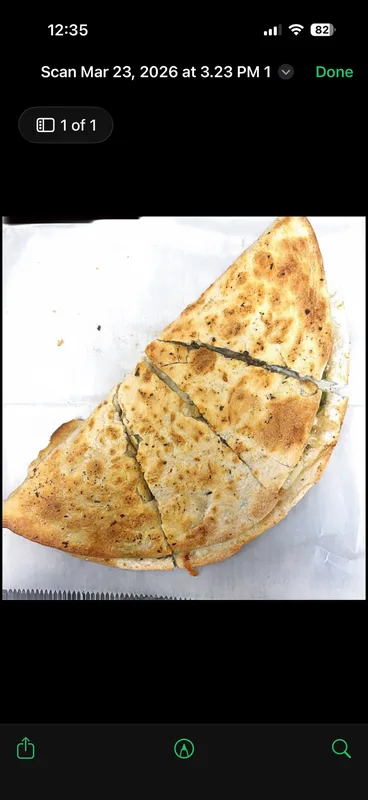 Shrimp Quesadilla